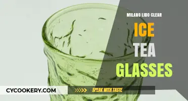 Milano Lido Clear Ice Tea Glasses: Elevate Your Summer Refreshment Experience