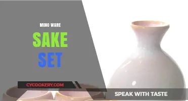 Elegant Mino Ware Sake Set: Traditional Japanese Craftsmanship for Modern Enjoyment
