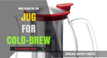 Chill & Brew: Mist Glass Ice Tea Jug for Perfect Cold-Brew