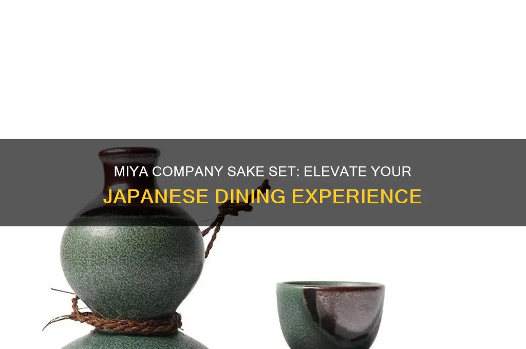 miya company sake set