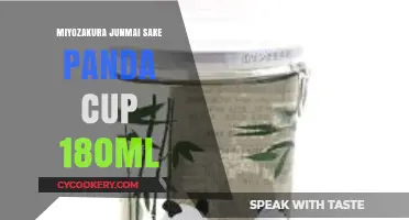 Miyozakura Junmai Sake Panda Cup: A Perfect 180ml Sake Experience