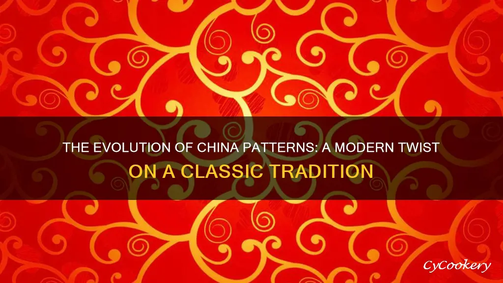 modern china patterns