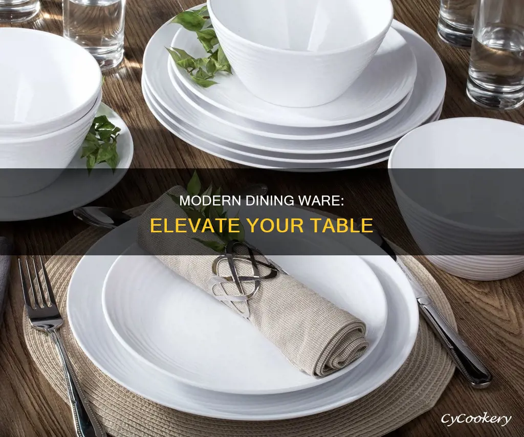 modern dining ware