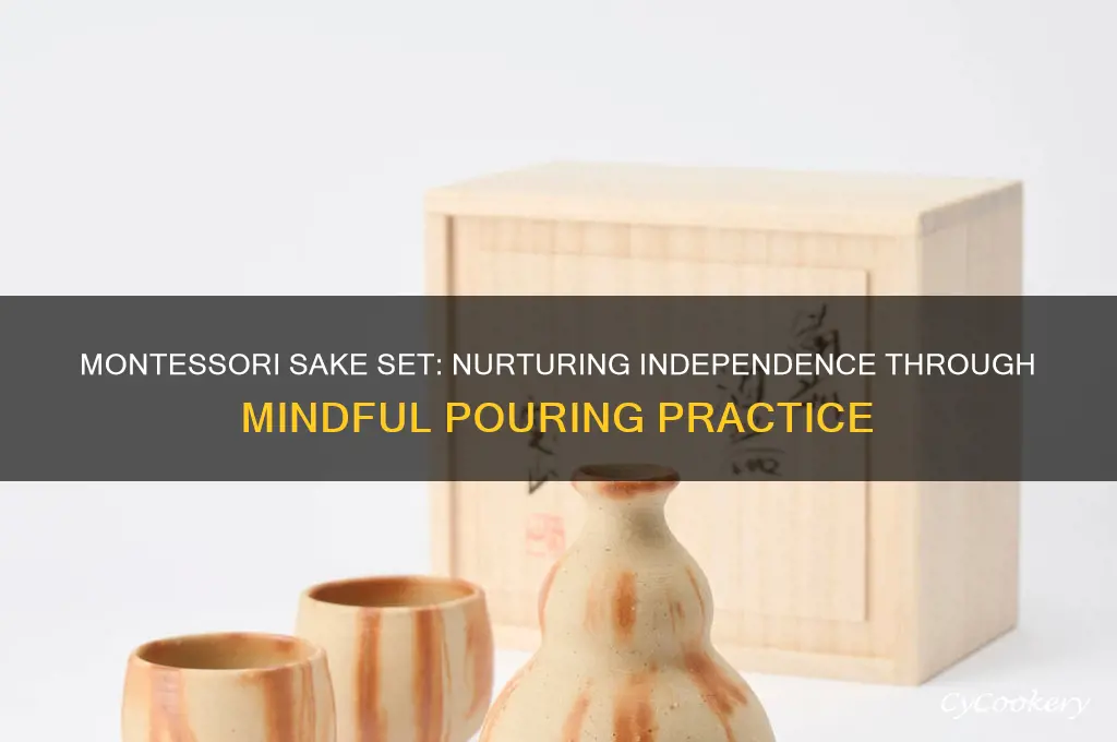 montessori sake set
