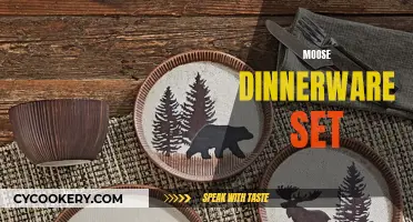 Moose Dinnerware Set: A Rustic Tabletop Escape