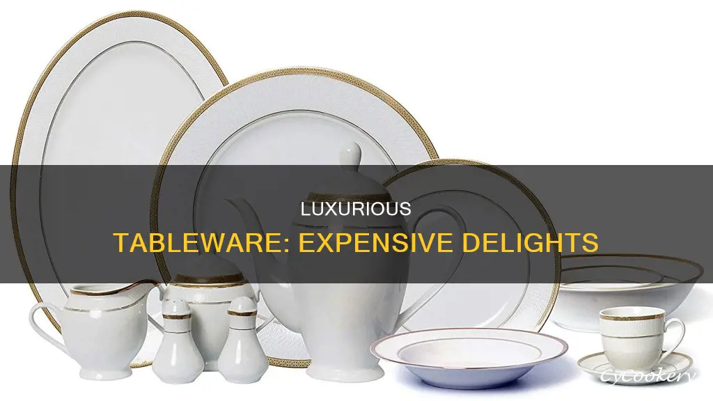 most expensive tableware