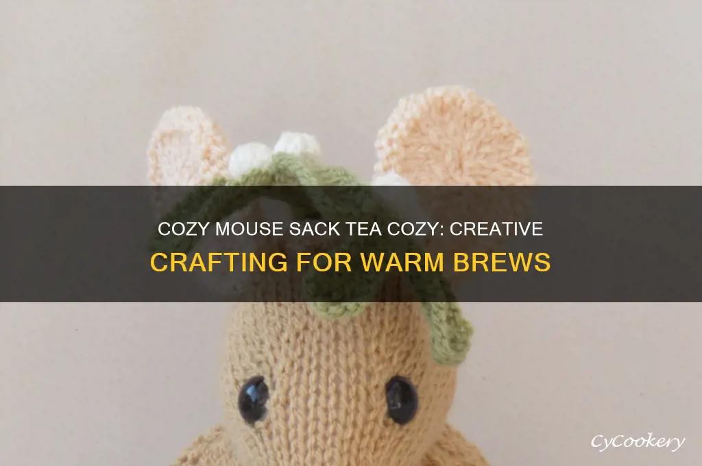 mouse sack tea cozy