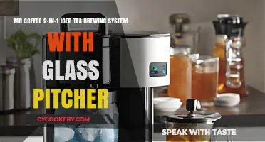 Brew Perfect Iced Tea with Mr. Coffee's 2-in-1 Glass Pitcher System
