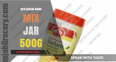 MTR Badam Drink Mix Jar 500g: Nutritious, Delicious, and Easy to Prepare