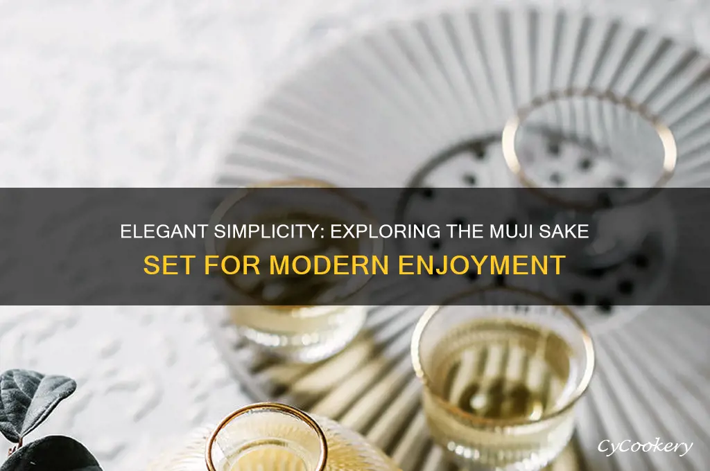 muji sake set