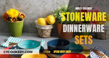 Stoneware Dinnerware Sets: Colorful Tabletop Style