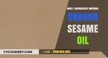 Should Imperial Dragon Sesame Oil Be Refrigerated? Storage Tips Revealed