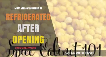 Should You Refrigerate Yellow Mustard After Opening? The Truth Revealed