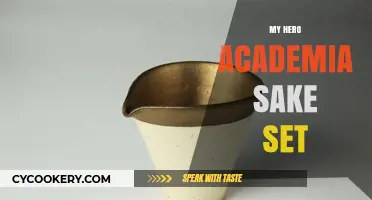 My Hero Academia Sake Set: Anime-Inspired Drinking Experience