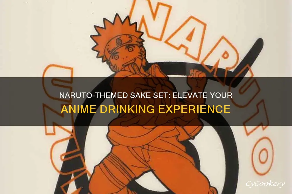 naruto sake set