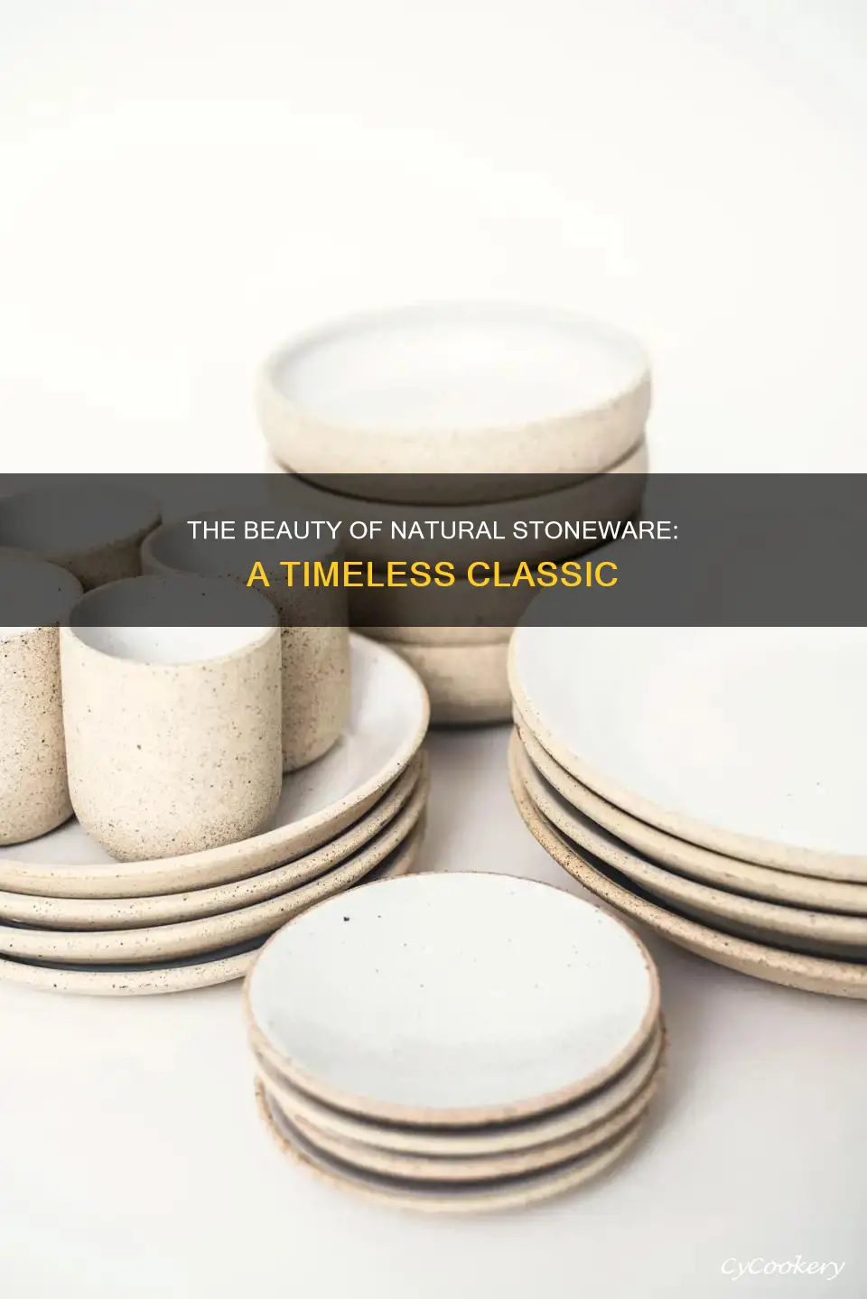 natural stoneware