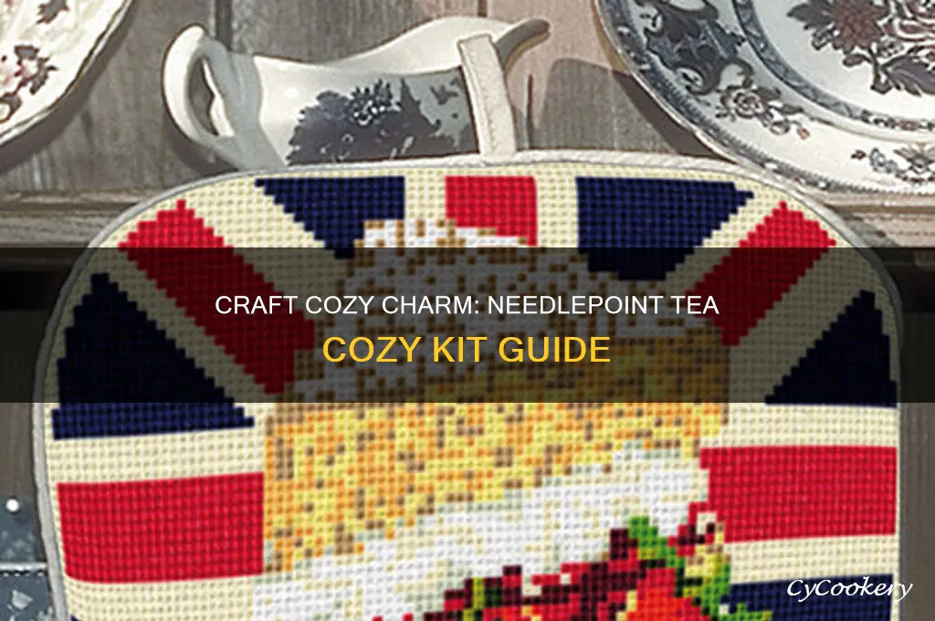 needlepoint tea cozy kit