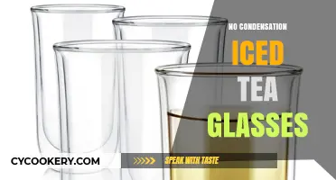 Stay Cool: No-Condensation Iced Tea Glasses for Refreshing Sips