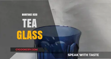 Elegant Noritake Iced Tea Glass: Perfect Summer Beverage Companion