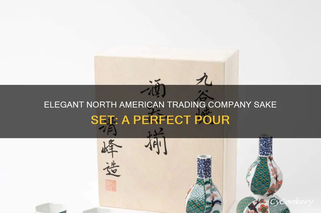 north american trading company sake set