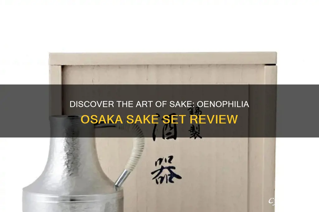 oenophilia osaka sake set