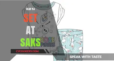Cozy Olaf PJs: Saks Fifth Avenue's Frozen-Themed Sleepwear Set