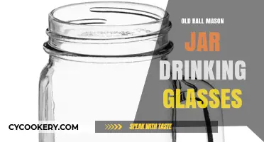 Vintage Charm: Transforming Old Ball Mason Jars into Drinking Glasses