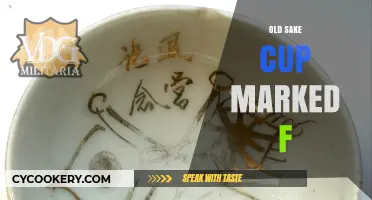Unveiling the Mystery of an Old Sake Cup Marked 'F