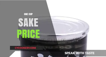 Exploring the Cost of One Cup Sake: A Price Guide