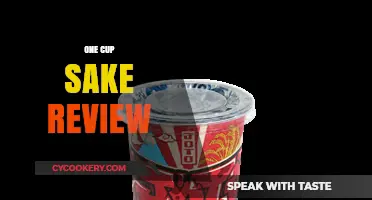 Exploring One Cup Sake: A Tasting Review and Guide