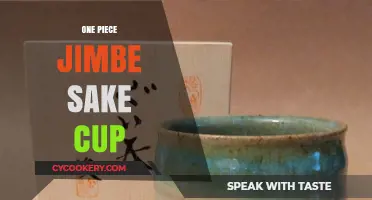 Jimbe's Sake Cup: A One Piece Fan's Collectible Treasure