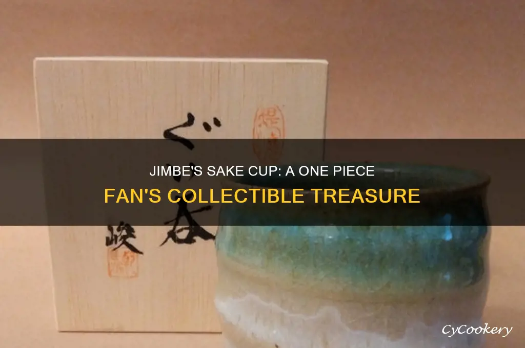 one piece jimbe sake cup