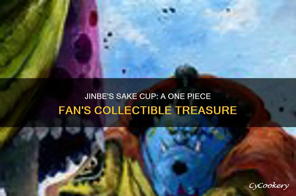 one piece jinbe sake cup