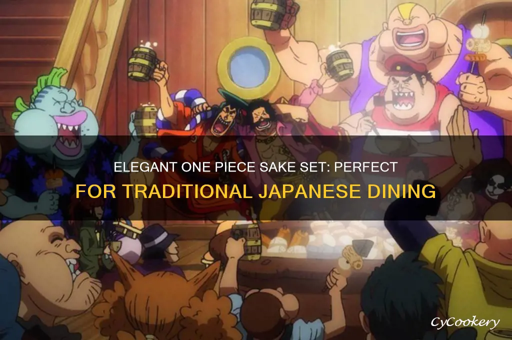 one piece sake set