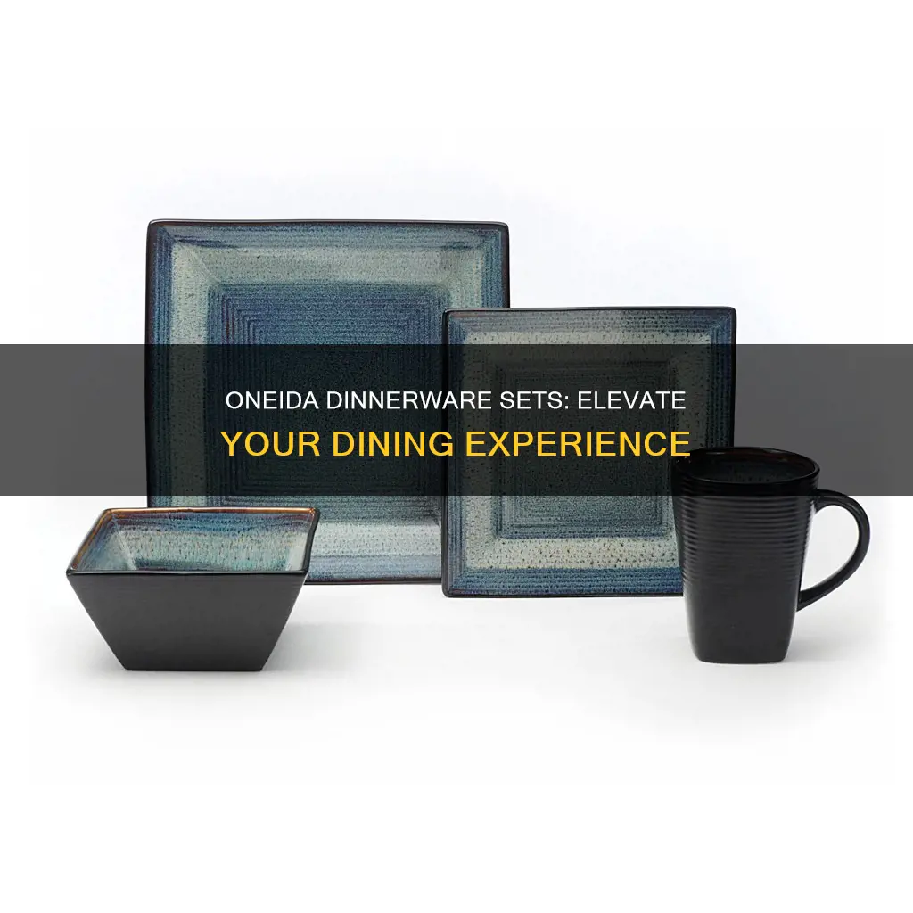 oneida dinnerware sets