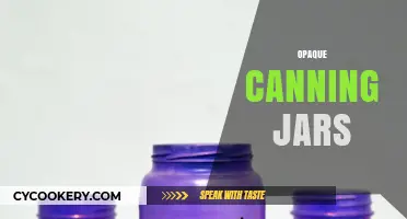 Discover the Charm of Opaque Canning Jars for Creative Storage