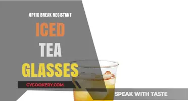 Durable Optix Iced Tea Glasses: Break-Resistant Elegance for Everyday Use