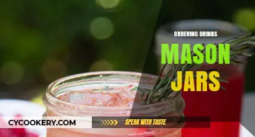 Charming Sips: Ordering Drinks in Mason Jars for Rustic Charm
