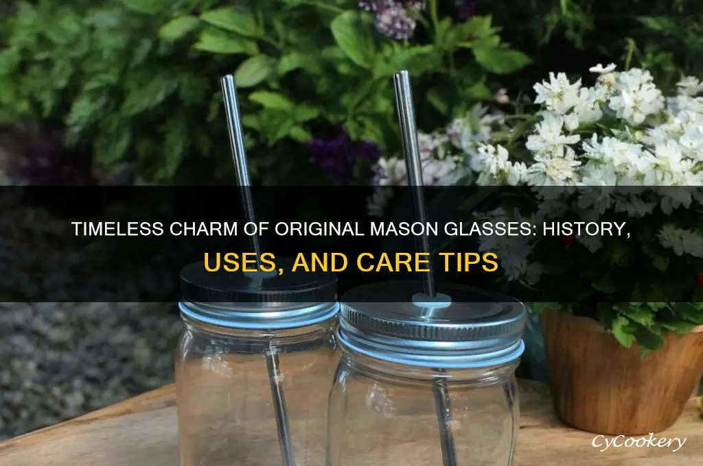original mason glasses