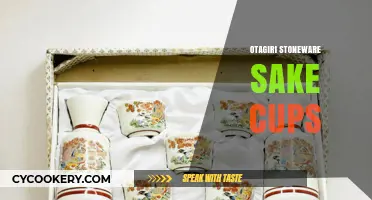 Elegant Otagiri Stoneware Sake Cups: Craftsmanship Meets Tradition in Every Sip