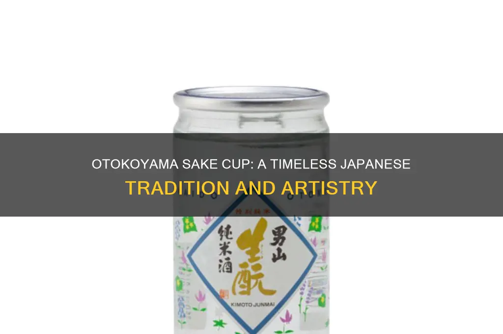otokoyama sake cup