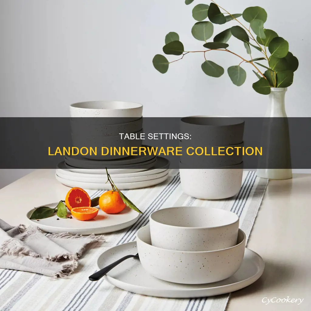 our table landon dinnerware set