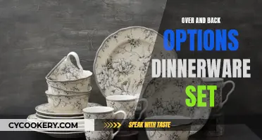 Over and Back Options Dinnerware Set: Elevate Your Table