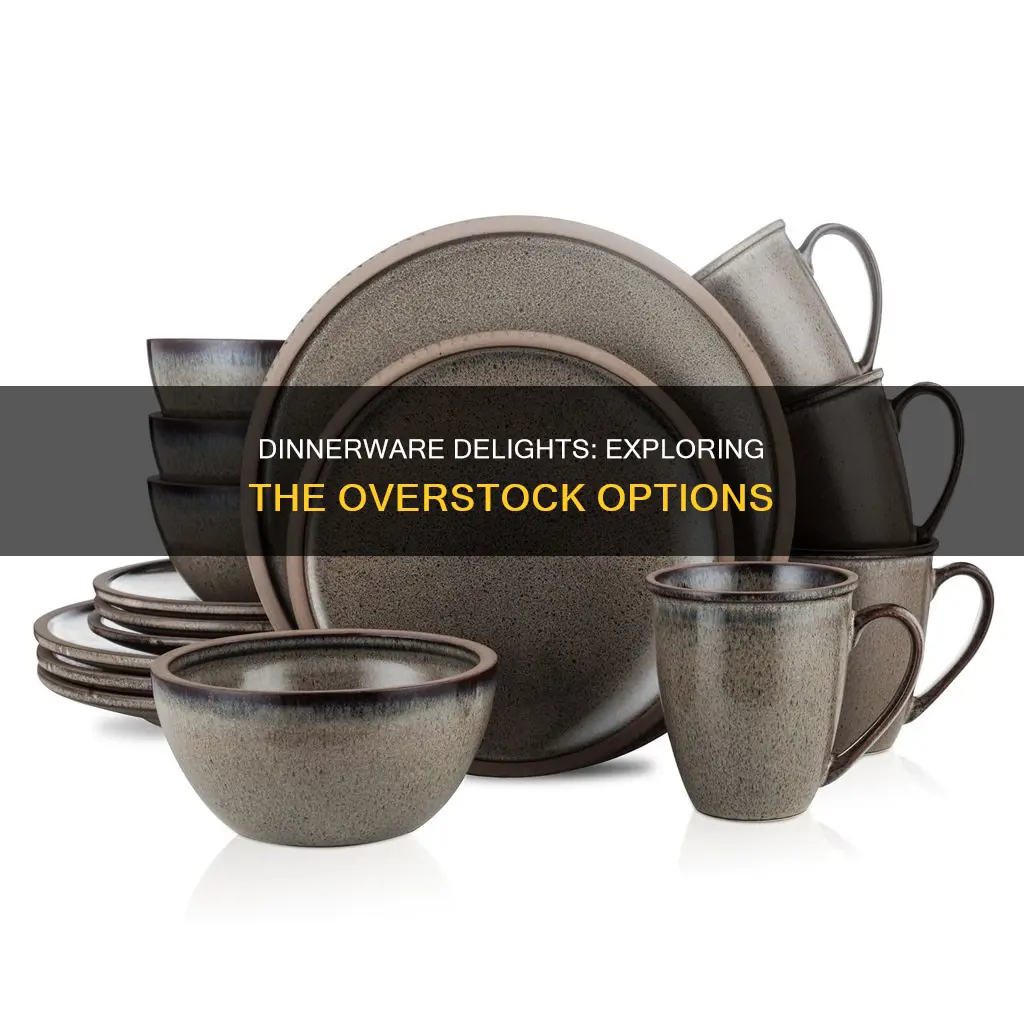 overstock dinnerware