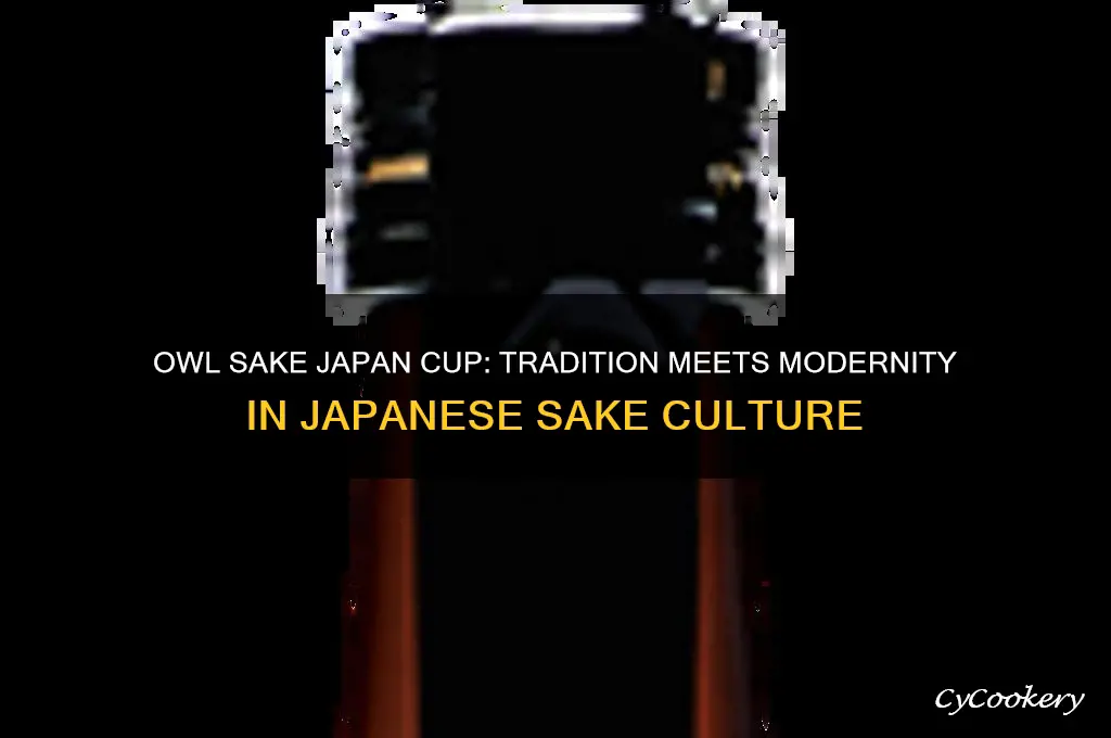owl sake japan cup