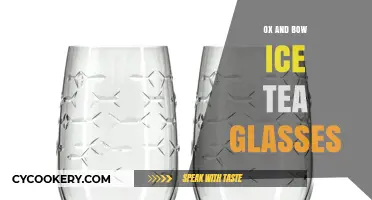 Elegant Ox and Bow Ice Tea Glasses: Perfect for Summer Sips