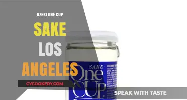 Discover Ozeki One Cup Sake in Los Angeles: A Tasting Guide