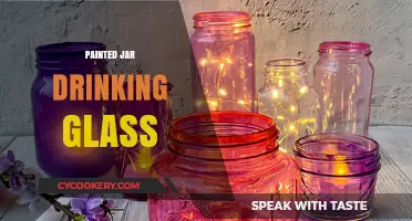 Creative DIY Painted Jar Drinking Glass Ideas for Home Decor