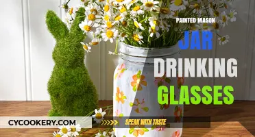 DIY Painted Mason Jar Drinking Glasses: Creative Craft Ideas