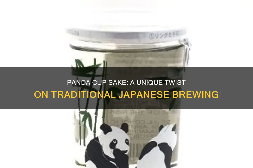 panda cup sake
